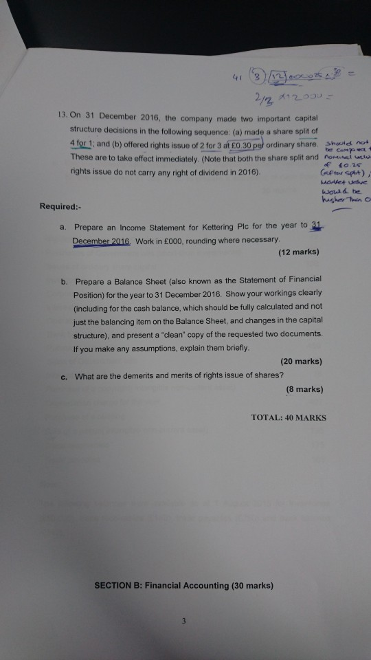 trading company, was incorporated on 1 January 2016 The following information is