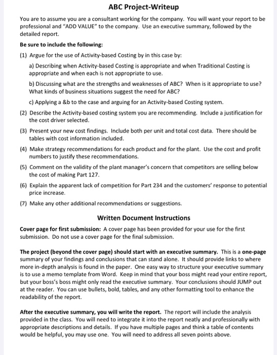 of two parts: Part 127 and Part 234. Part 127 produces the