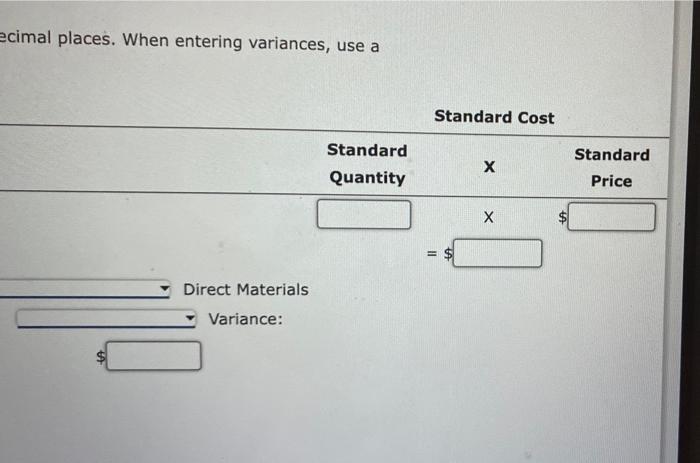 Sarah spends 80 per unt of matenas, one twittee 3.00 units of