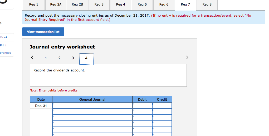 4 Reg 5 Req6 Req 7 Reg 7 Req 8 Reg 8