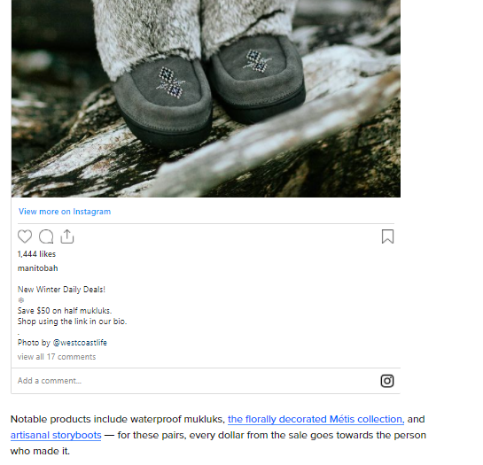 business profiled in the Huffington Post article to research. after learning more