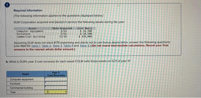 please help me answer this before 8pm thank you. Required information [The