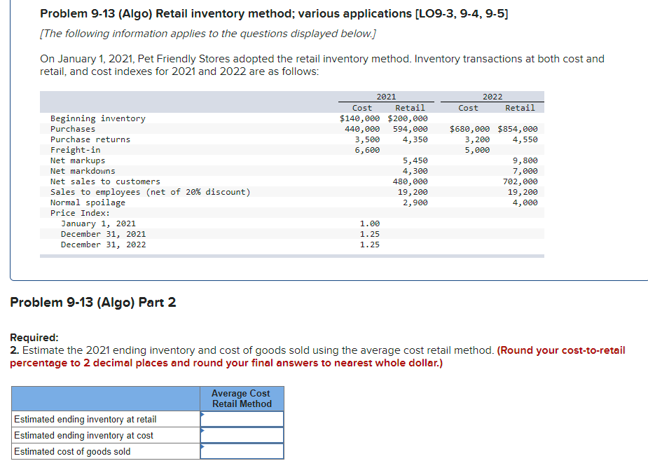 [The following information applies to the questions displayed below.) On January 1,