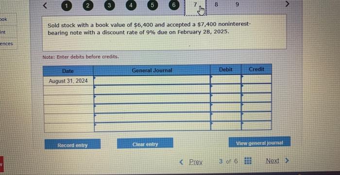be paid on March 3e,2e25. May 30 Discounted the $39,000 note at