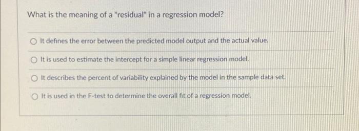 types of trendlines can be created? O A simple linear regression. O