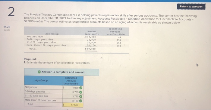  help?!? Return to question The Physical Therapy Center specializes in helping