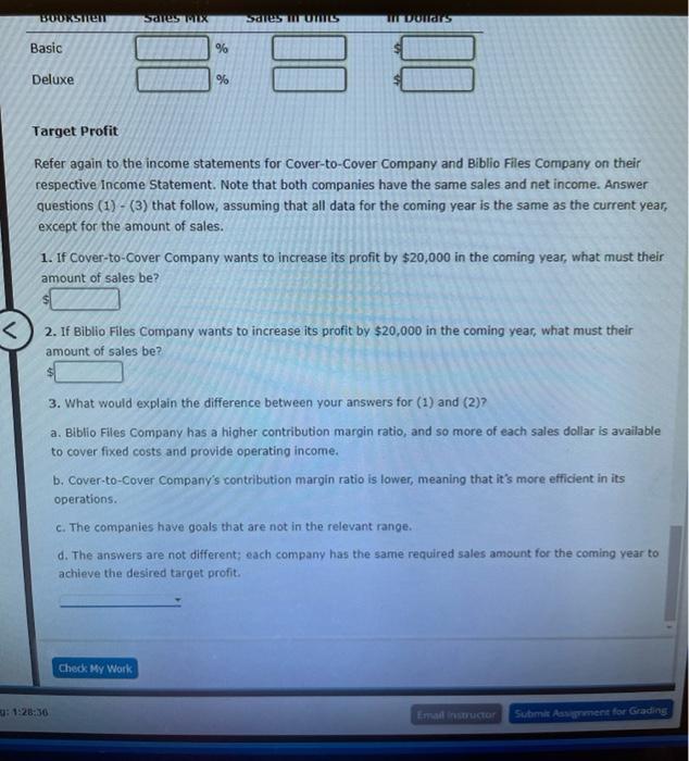 cost, and the per-unit variable cost. If there is no amount or