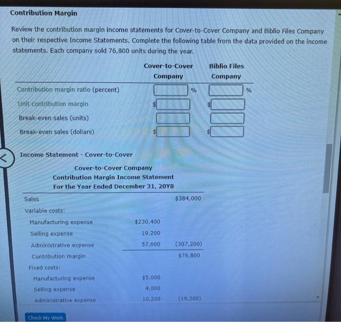 N ) + Flxed Cost. Complete the following table with your answers.
