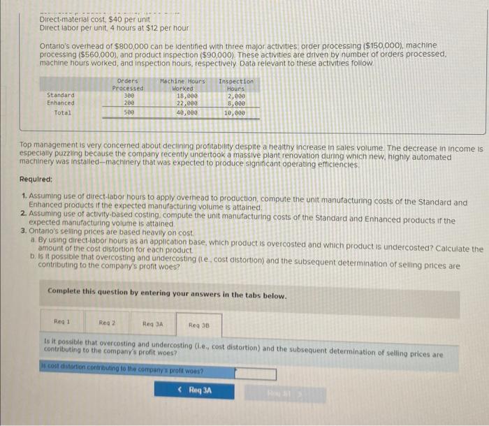 worked, and inspection hours, respectively. Data relevant to these activities follow Top