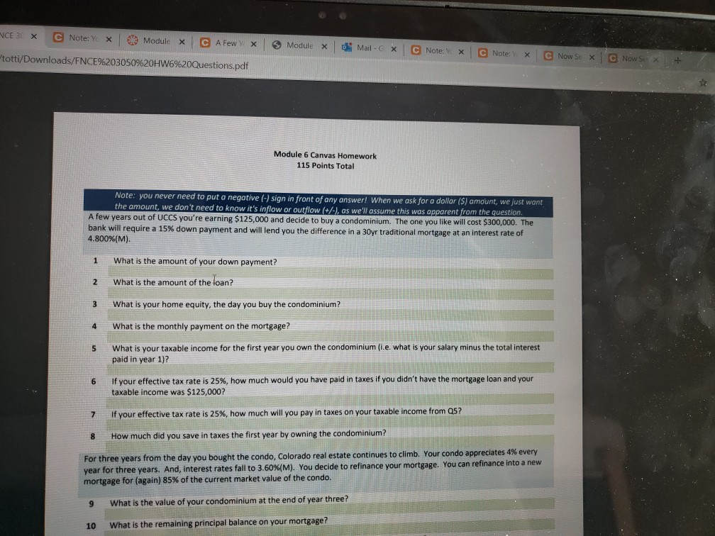 14 - 23 please. im struggling once i get here ownloads/FNCE%203050%20HW6%20Questions.pdf