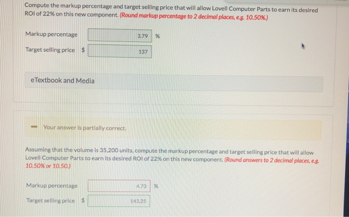 Lovell Computer Parts Inc. is in the process of setting a selling