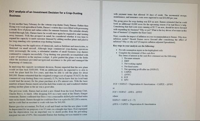 of pilot (000) Annual cost of assistant (000) Storage, maint, and ins.
