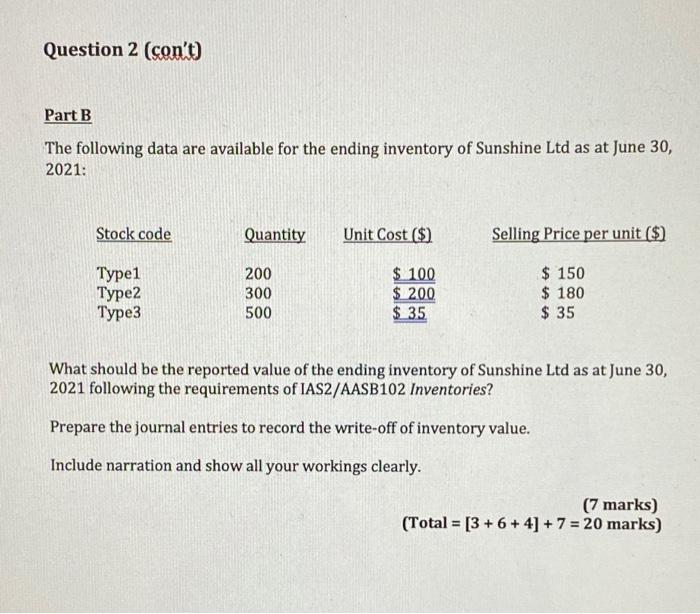 part a for just reference only do the part b please Question