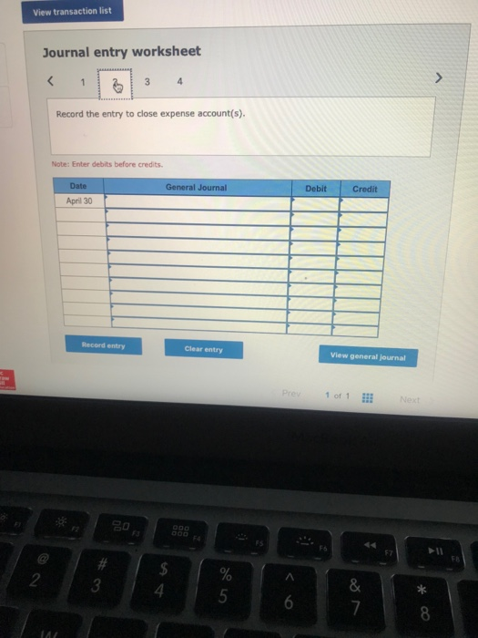 ledger accounts in Requirement 6b. The company records prepaid and unearned tems