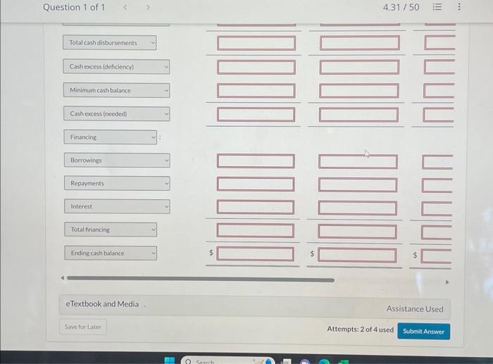 the month following the sale. The remaining 5% of sales are uncollectible.
