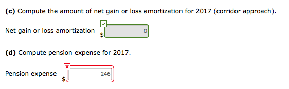 sponsors a defined benefit pension plan. The corporation's actuary provides the following