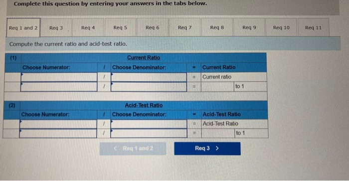 of Cabot Corporation follow. (All sales were on credit, selected balance sheet