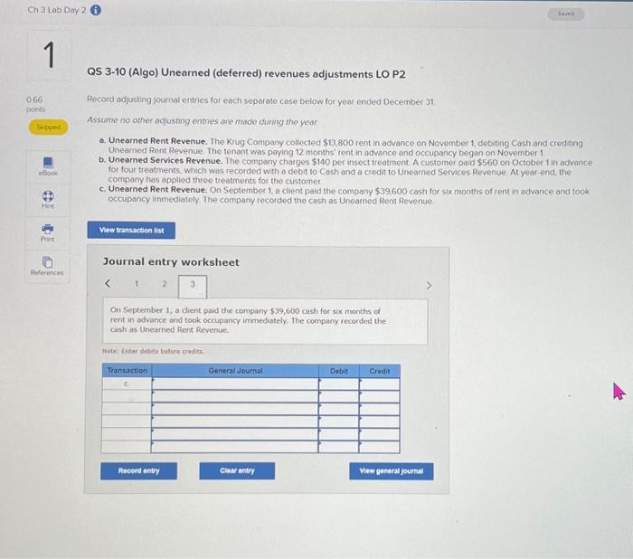 seporate case below for yeor ended December 31 Assume no other adjusting