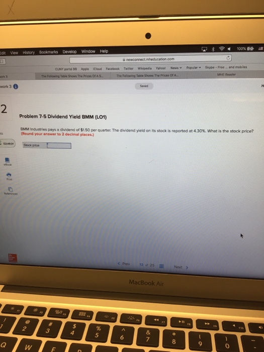  dir View History Bookmarks Develop Window Help CUNY portsl B8 Aople