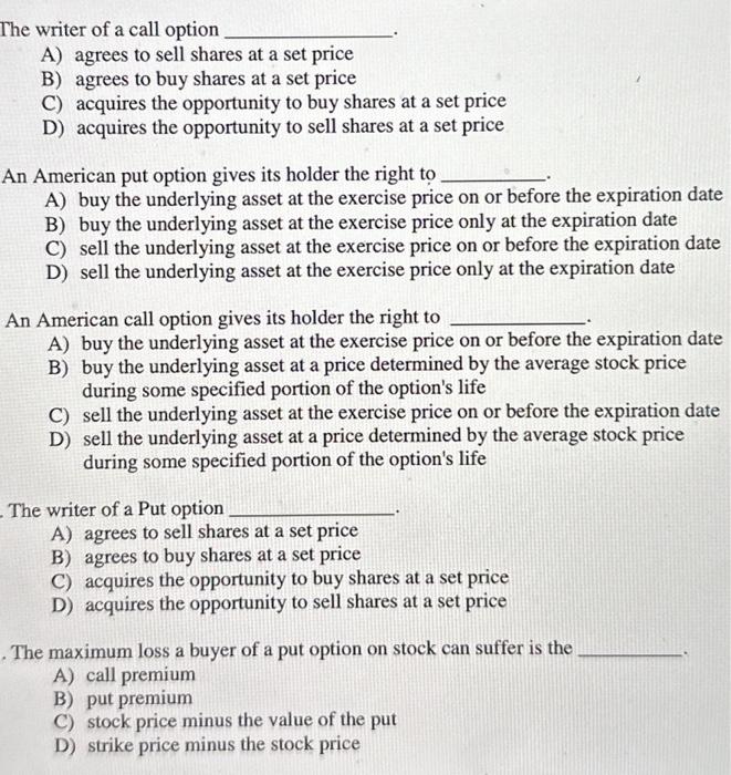 Please answer all questions as im trying to study. The writer of