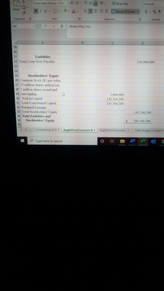 The company has decided they needed to create a full set of