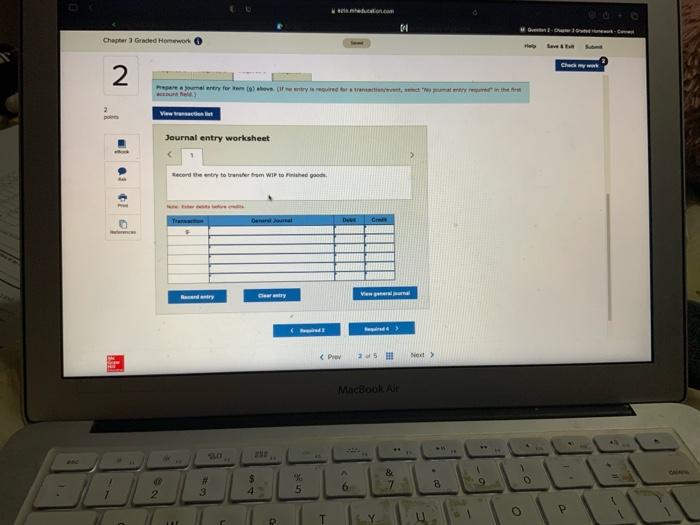 beginning of the year, the company used a cost formula to estimate
