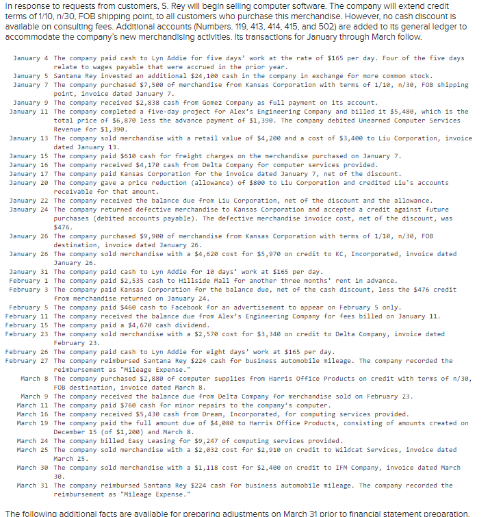  In response to requests from customers, S. Rey will begin selling