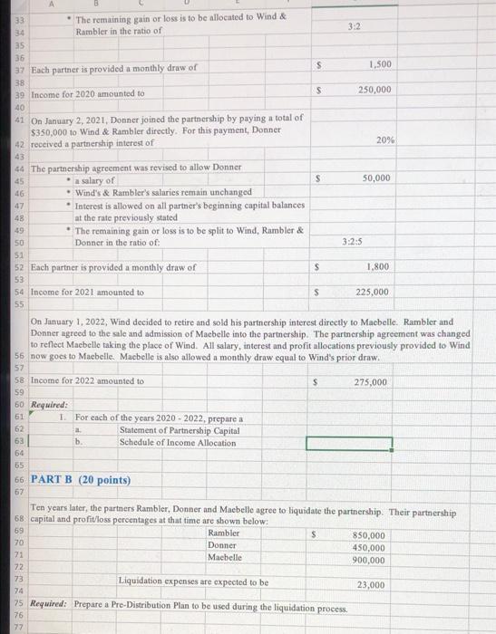 form a partnership on January 1, 2020 Wiad has operated a business