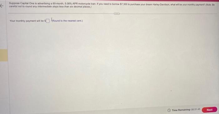 help careful not fo roond ary intermediate steps less than six decimal