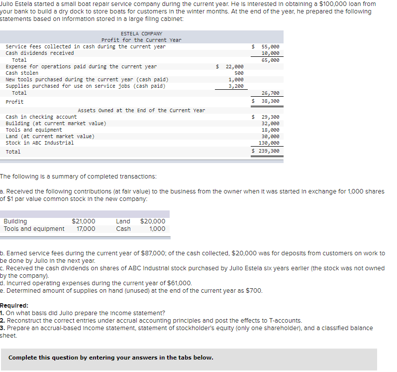  I need help with questions Req 2B - 3C. Jullo Estela