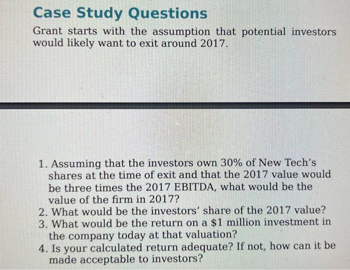 Tech, using the data in Table 5.8 and the assumptions described in