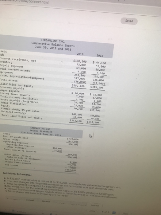 $33,000 carrying (book) value in exchange for cash b. The only changes
