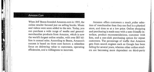  Amazon.Com When Jeff Bezos founded Amazon.com in 1995, the online retailer
