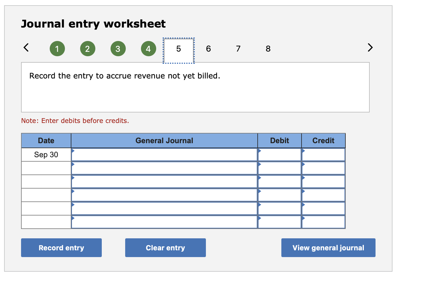 on your selection. Journal entry worksheet (1) 3 Record the entry to