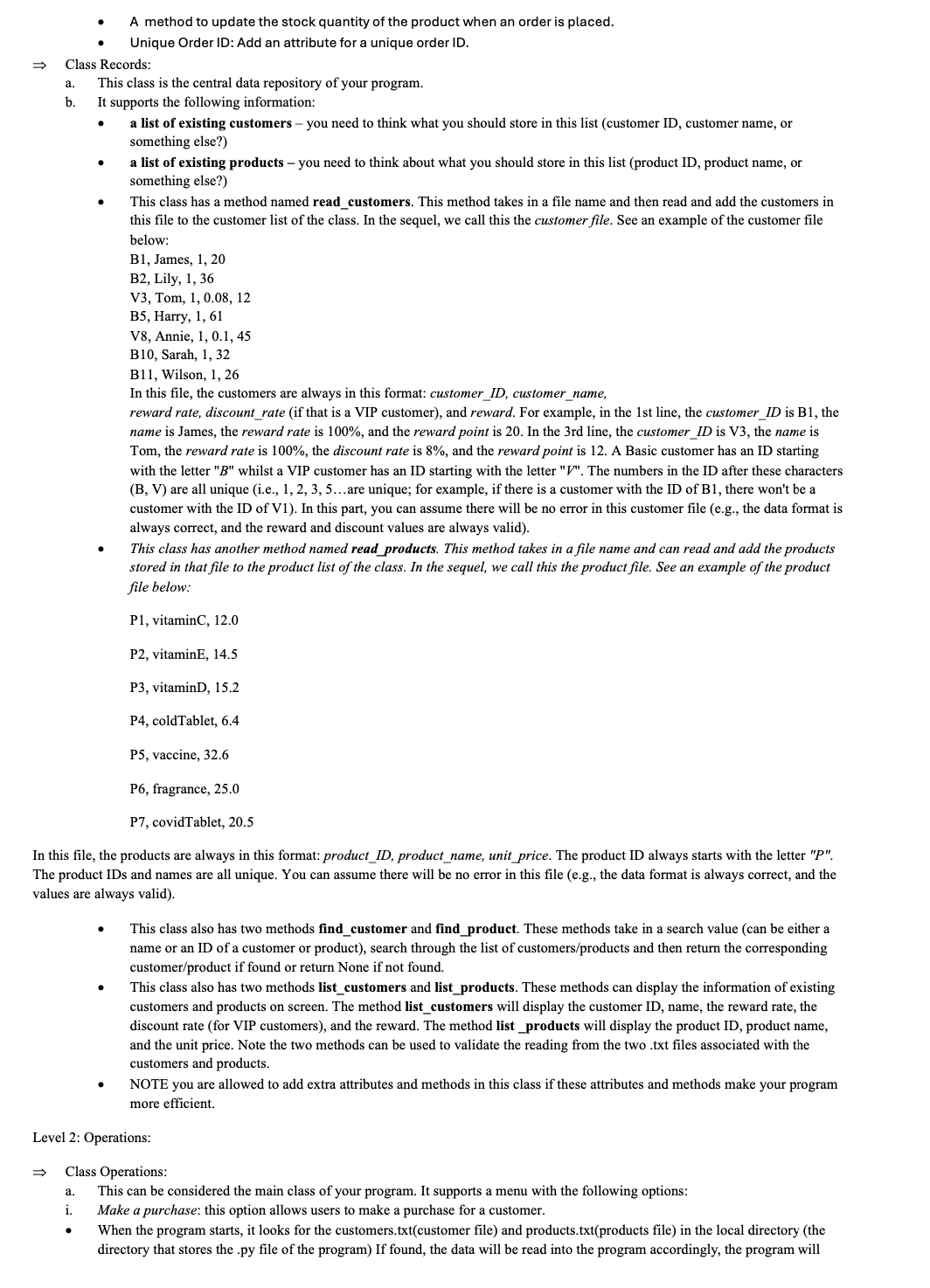  Write code in python and answer every part. Write a python