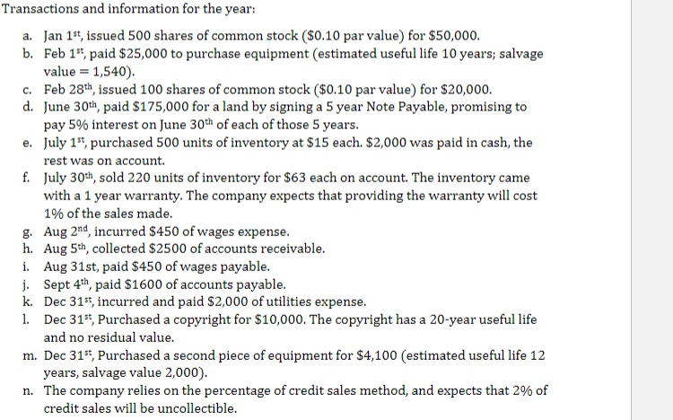 ups second year of operations. Using the information below (and assuming FIFO