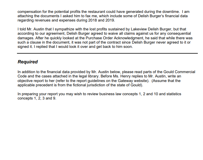 of the contract and further assuming that the delivery crew was negligent