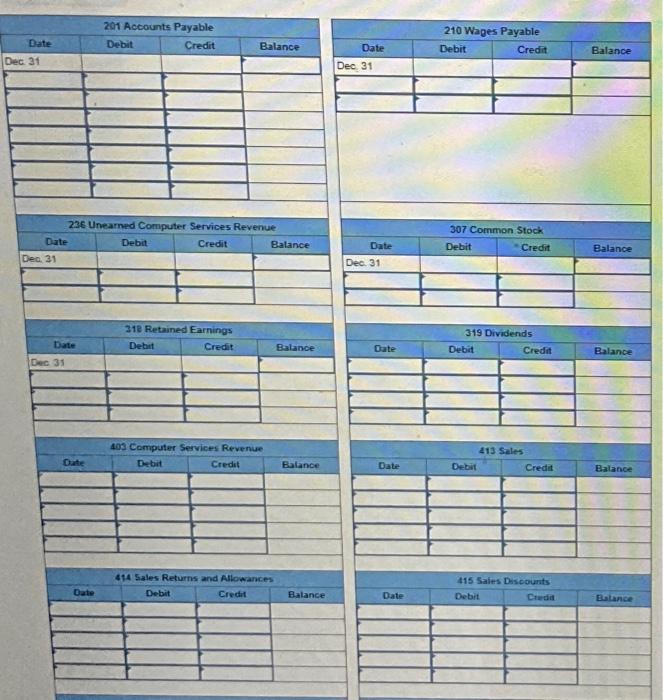 system is modified to set up separate accounts for each customer. The