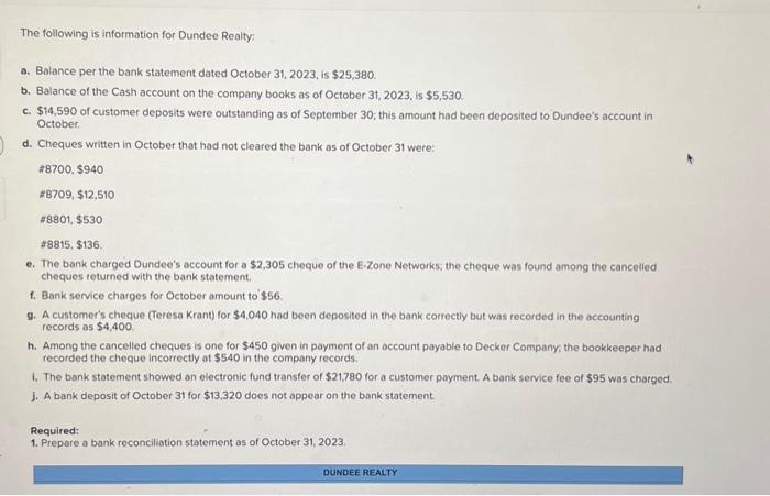  plz help me complete and correct the answer a. Balance per