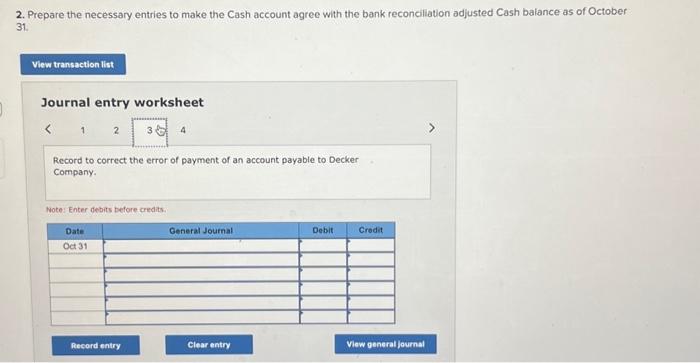 30; this amount had been deposited to Dundee's account in October. d.