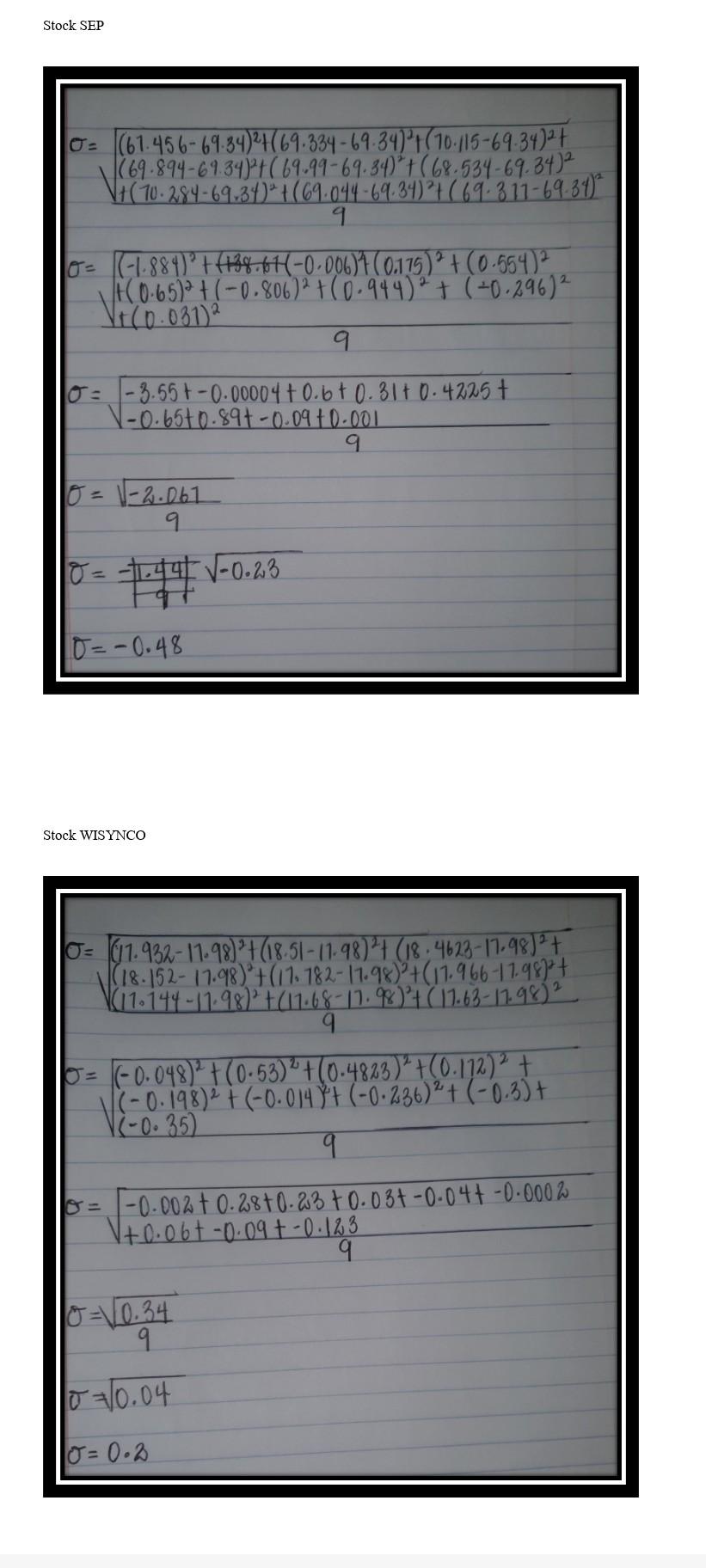 portfolio. state what you would have done differently to improve the portfolio