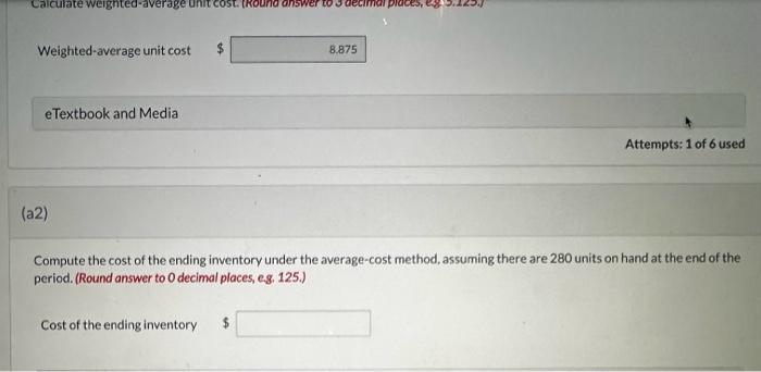 Company made three purchases of merchandise in the following sequence: (1) 380