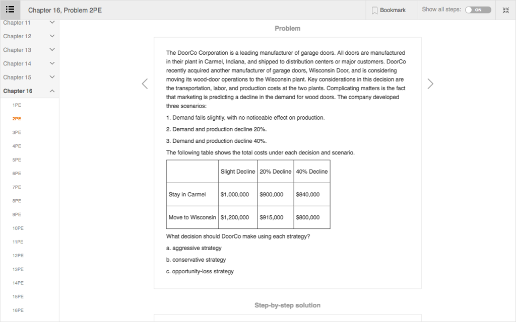 Business Analytics 2nd Edition - Ch. 16 - Problem 9PE For the
