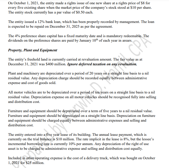 operations. At the entity most recent audit committee meeting, the entity's chief