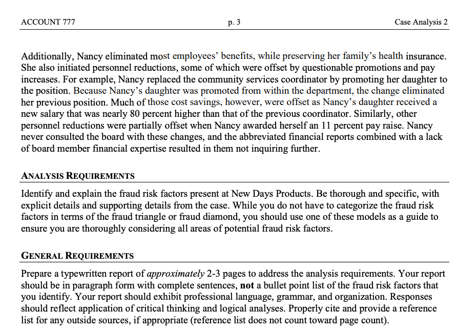 of the five components of internal control in COSOs Internal Control Framework
