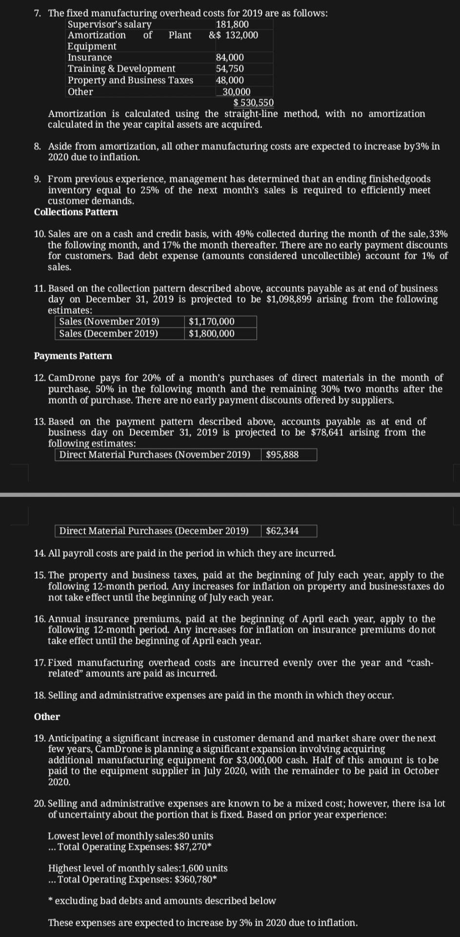 Master Budget Case Study As part of the continued advancement of technology,