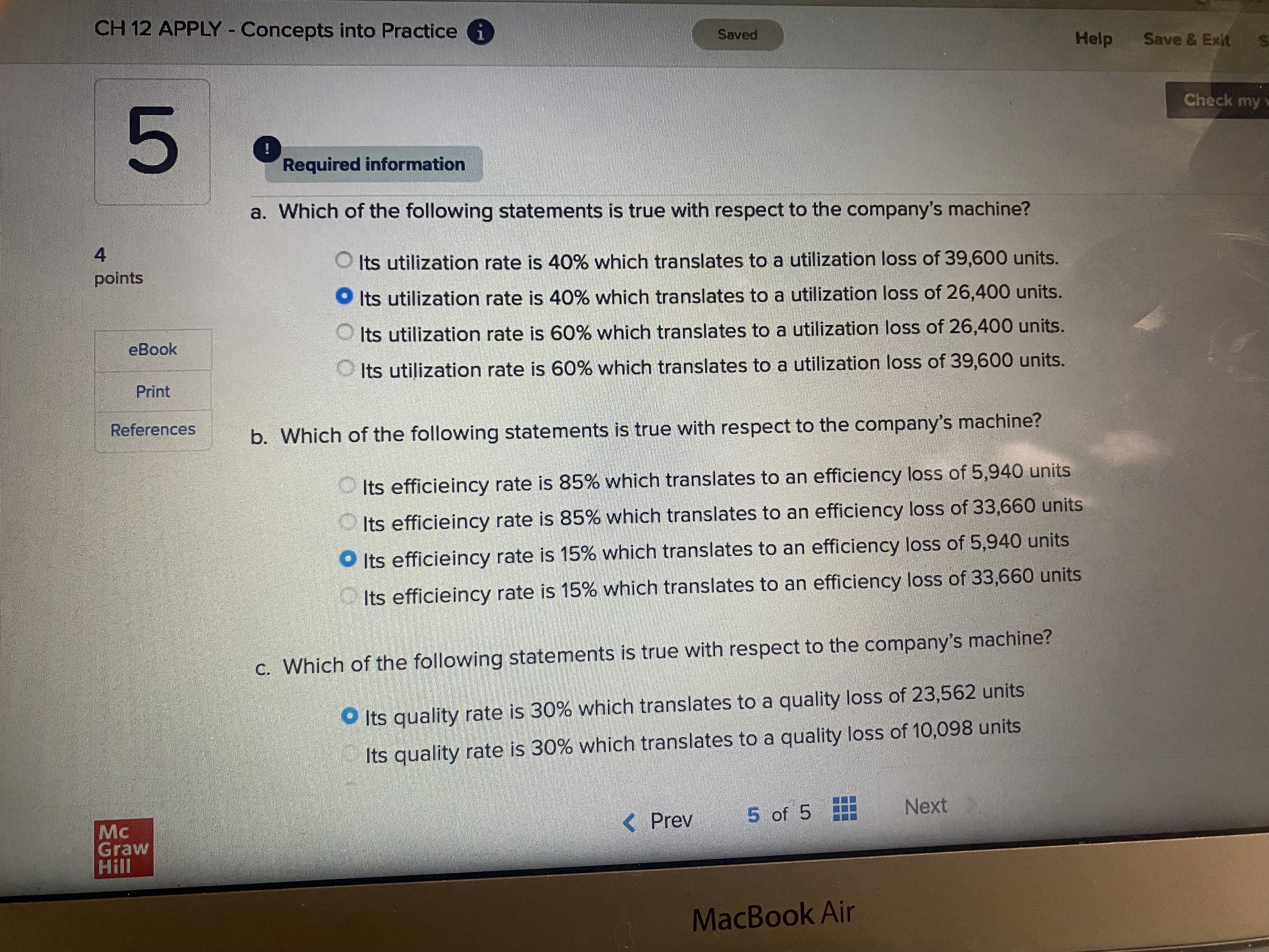  Required information Tableau Dashboard Activity: Interpret and Communicate 12-2(Static)[Problem 12-12; LO12-3]