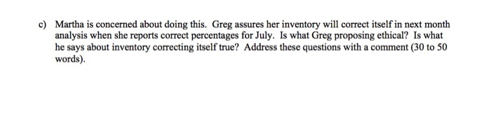 , WIP beginning other material 50% and 40% for conversion. WIP ending