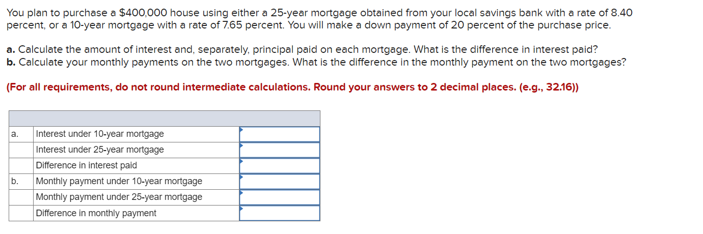  Answer each section of the question individually, like the question You