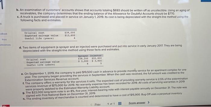 trial balance as of December 31, 2019, December 31, 2019 Unadjusted Cash